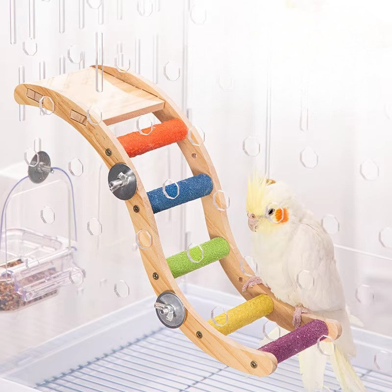 Natural Bird Play Climbing Ladder