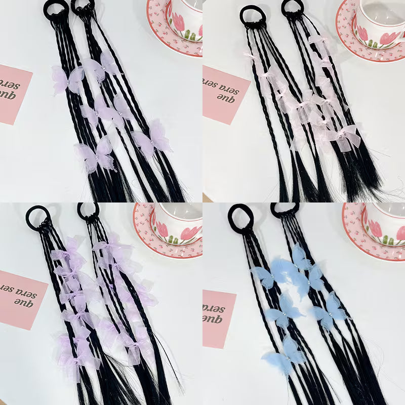Ponytail Braid Butterfly Hair Extension