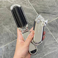 MirrorLuxe Pocket Hair Brush