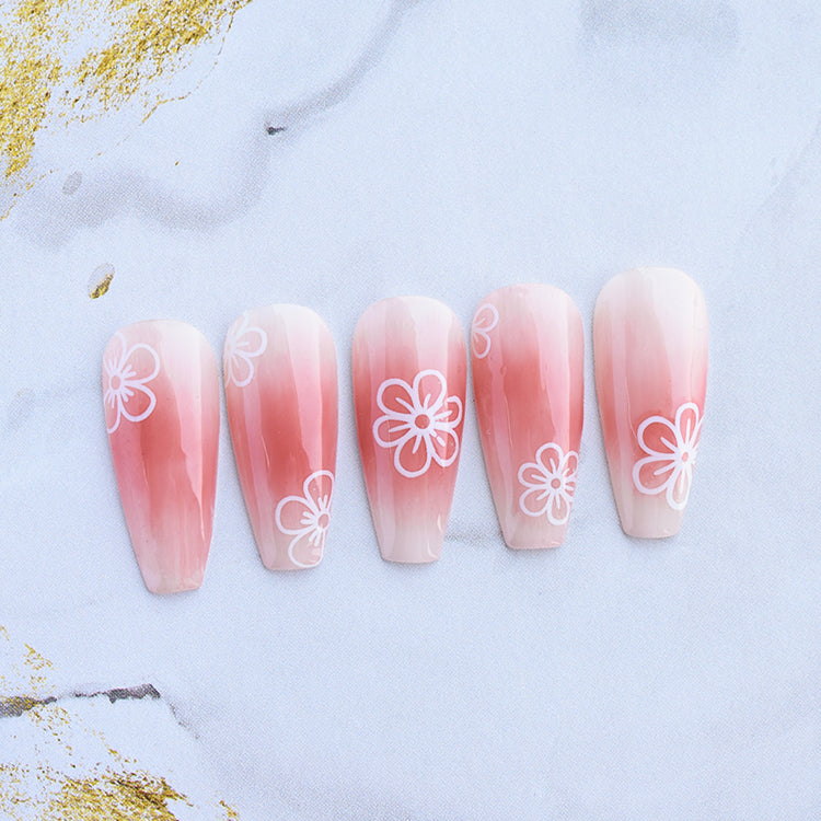 Cute Floral Nail Stickers