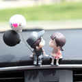 Car Decoration Cute Cartoon Couples