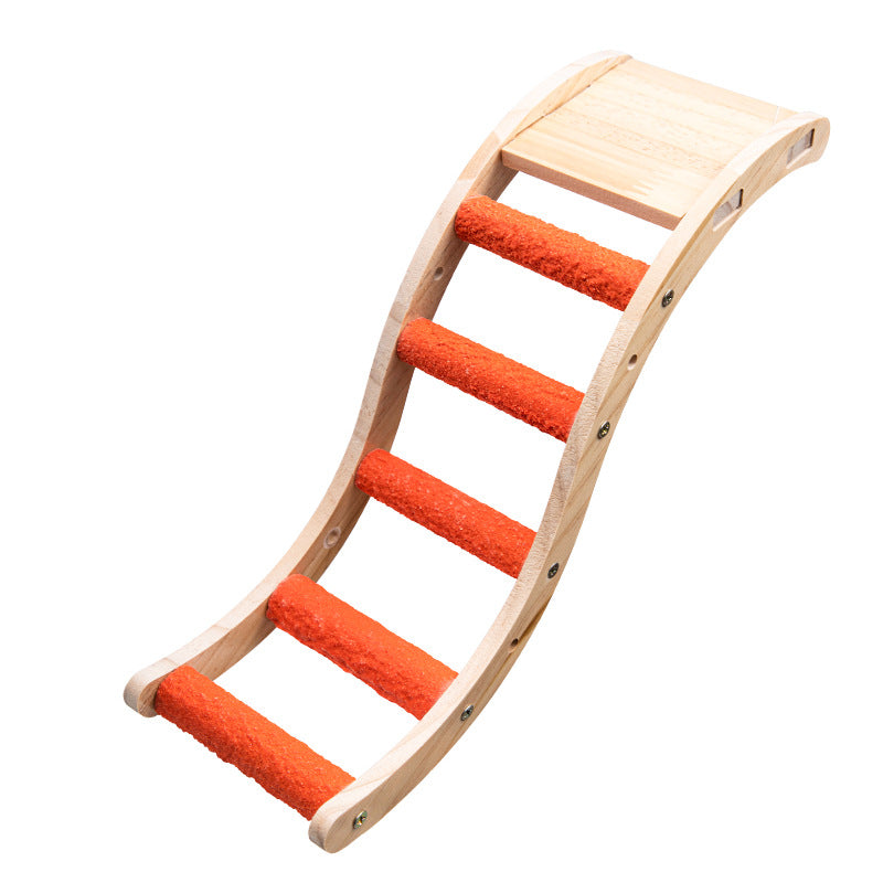 Natural Bird Play Climbing Ladder