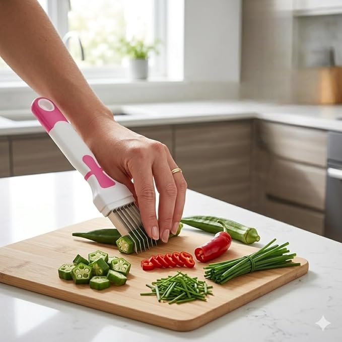 Multi-Blade Quick Vegetable Cutter