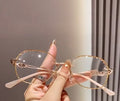 Elegant Diamond Rimless Readers Glasses