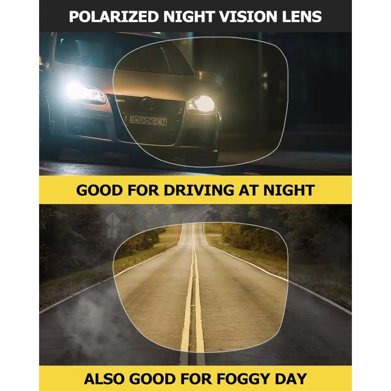 HD Vision Day &amp; Night Driving Glasses