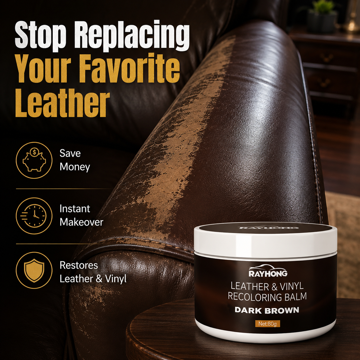 LeatherGlow Ultimate Revive Polish