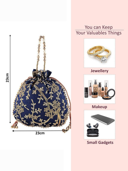 Cosmetic Jewelry Potli Bag