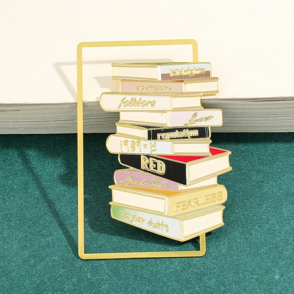 SwiftStyle Metal AlbuTitlem Bookmark