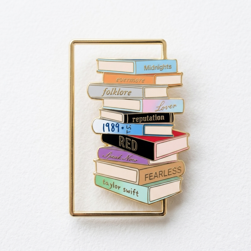 SwiftStyle Metal AlbuTitlem Bookmark