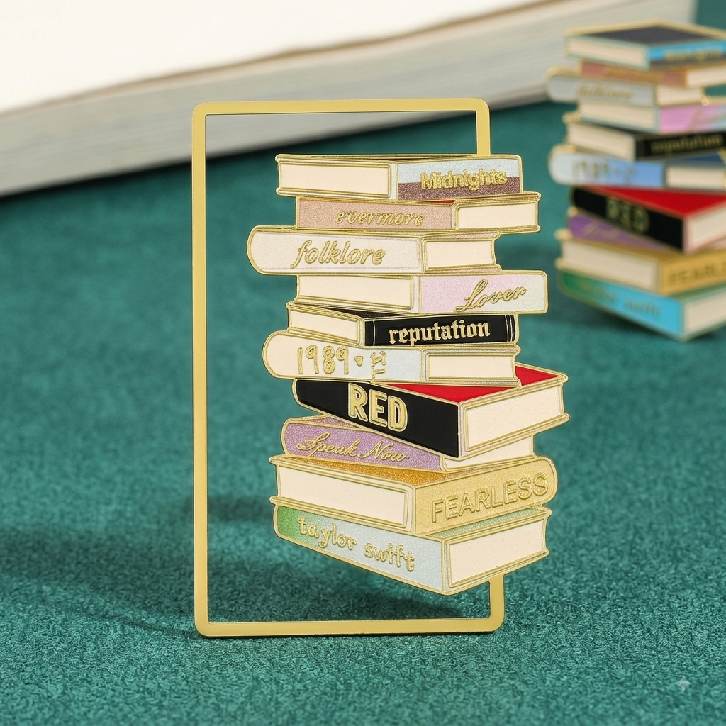 SwiftStyle Metal AlbuTitlem Bookmark