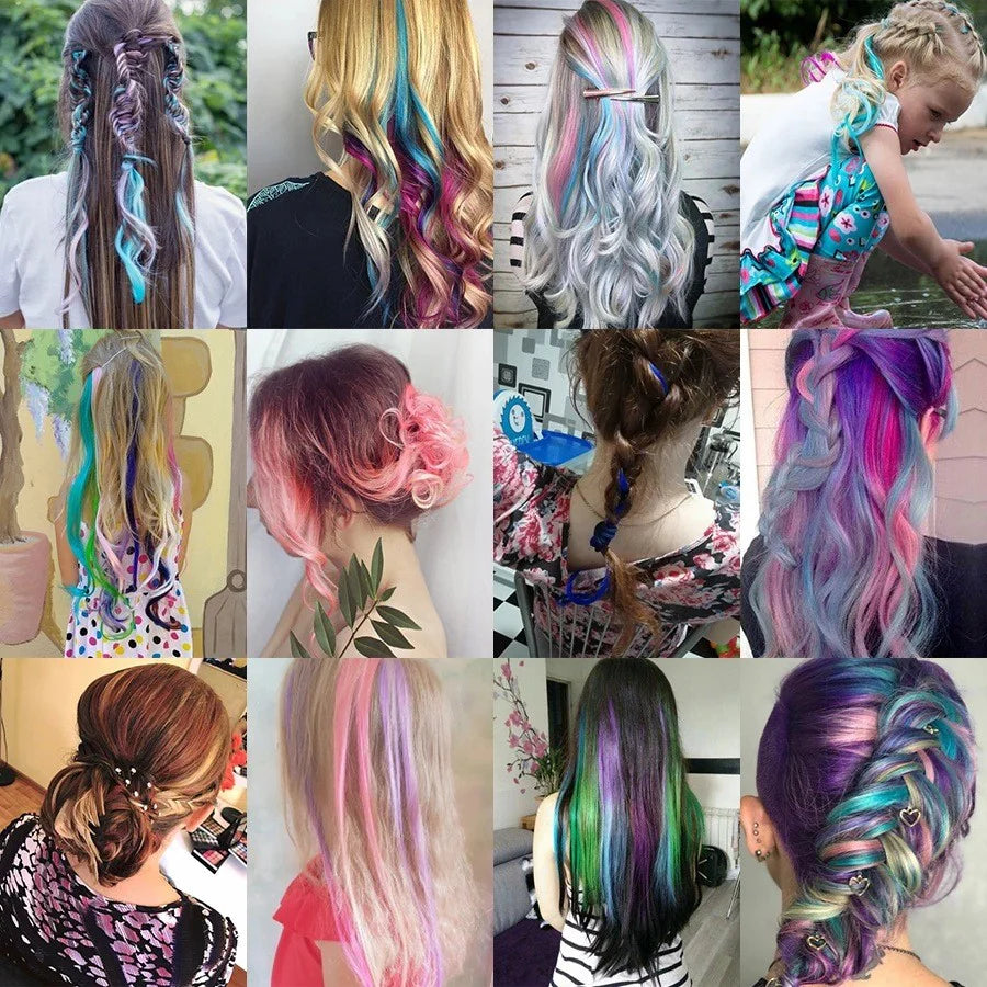 Colored Hair Extensions