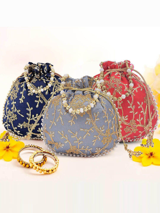 Cosmetic Jewelry Potli Bag