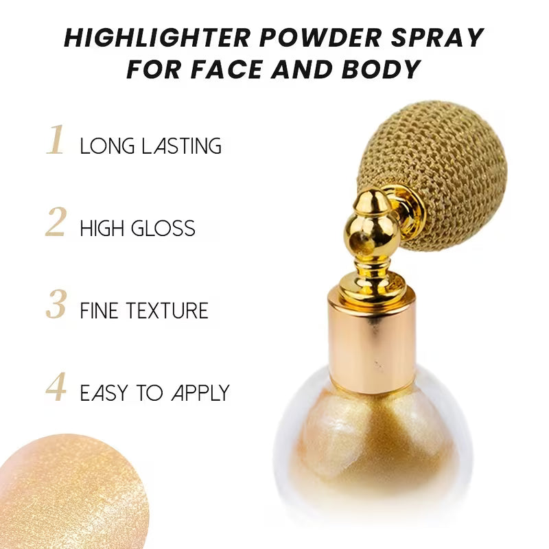 3D Glitter Face &amp; Body Powder Spray
