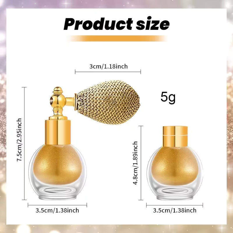 3D Glitter Face &amp; Body Powder Spray