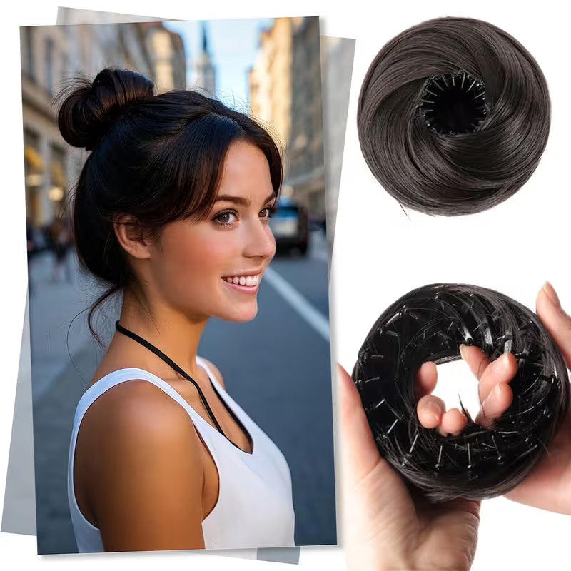 Messy Bun Hair Piece