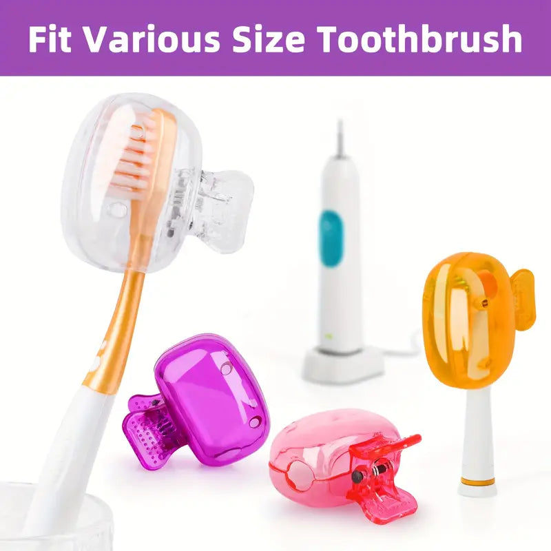 TripGuard Toothbrush Cap Set