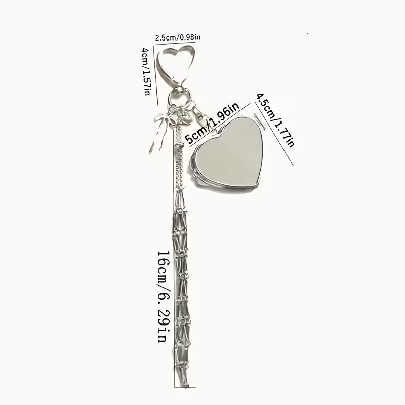 Lipstick Holder Charm Keychain