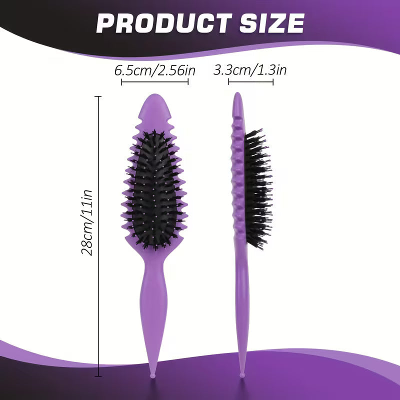 2-in-1 Detangling & Volumizing Hair Styling Brush