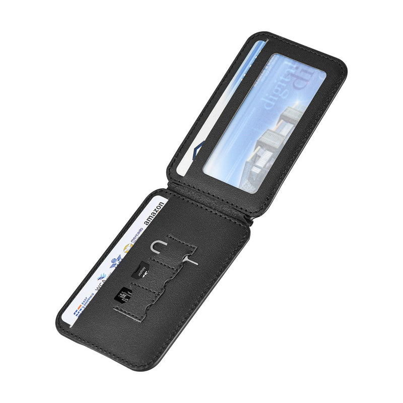 Magnetic Card Holder Wallet With Mobile Stand