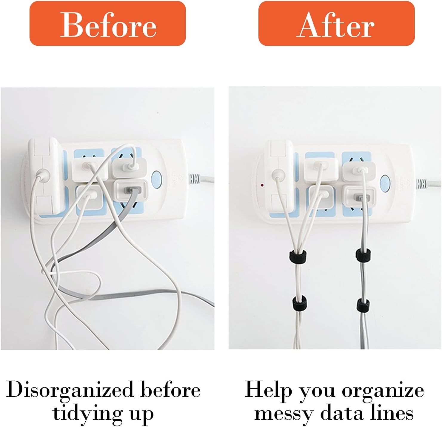 Reusable QuickWrap Cable Ties