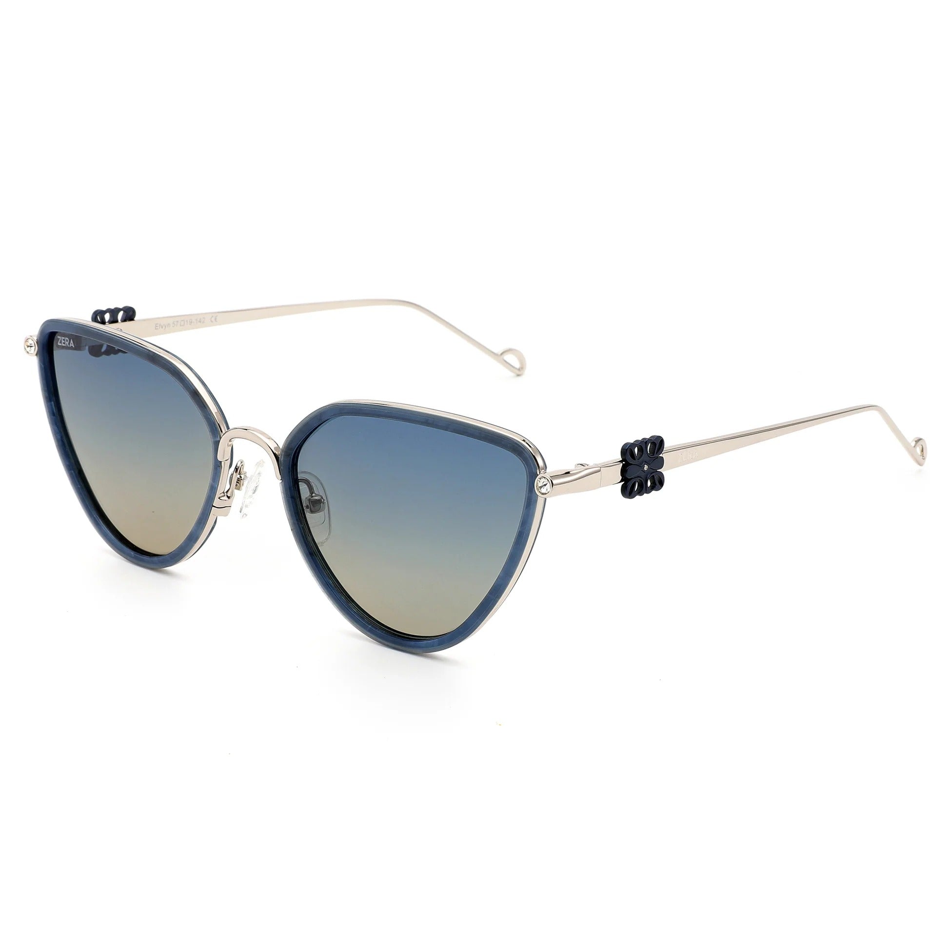 Luxury Cat Eye Metal Frame Glasses