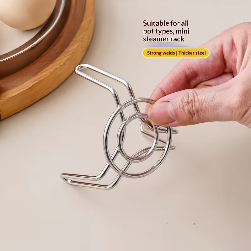 Mini Stainless Steel Steamer Rack Set