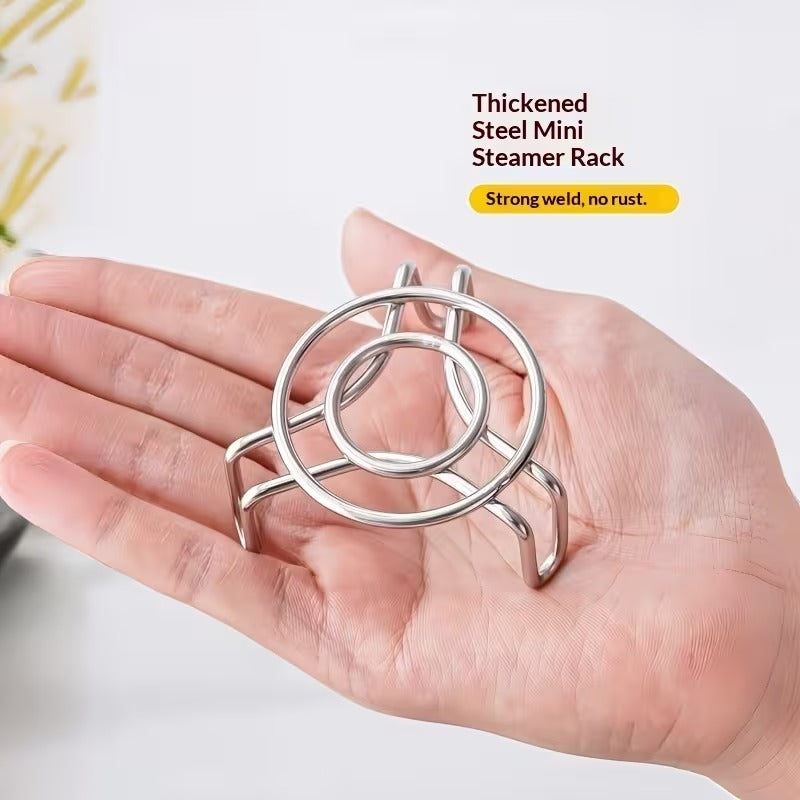 Mini Stainless Steel Steamer Rack Set