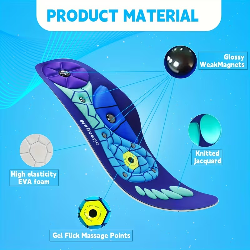 MagniStep Magnetic Comfort Insoles