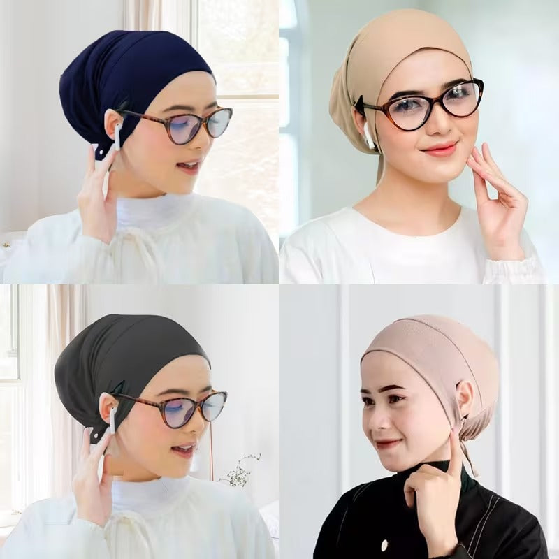 AirEase Ear-Open Hijab Cap