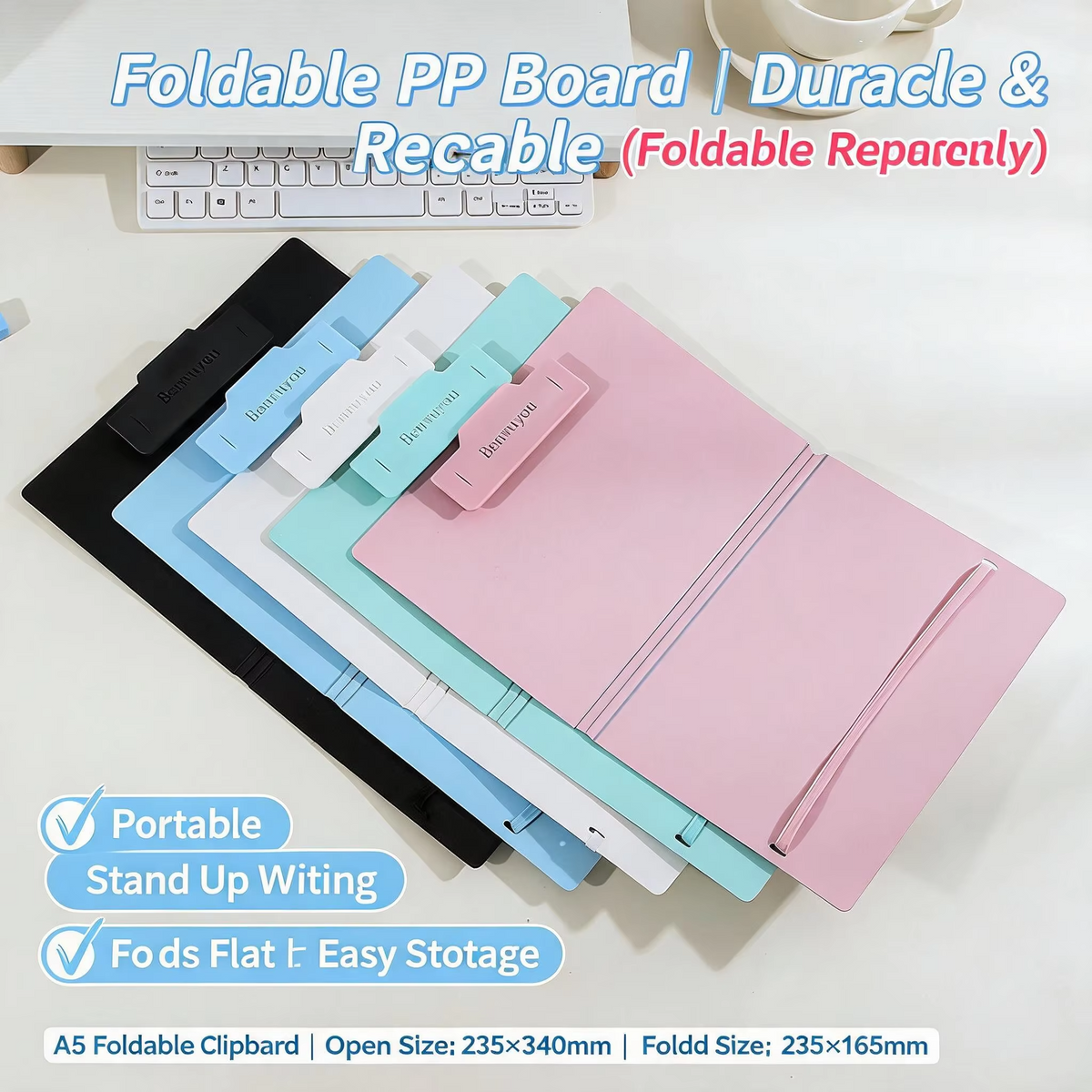 SmartFold A4 Document Clipboard