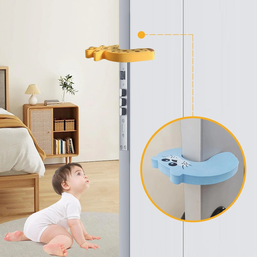 Cute Style Baby Door Safety Guard