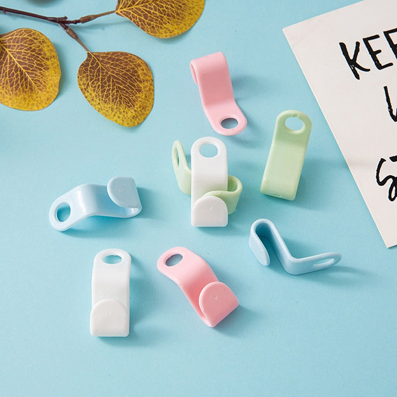 Plastic Clothes Hanger Connector Hooks