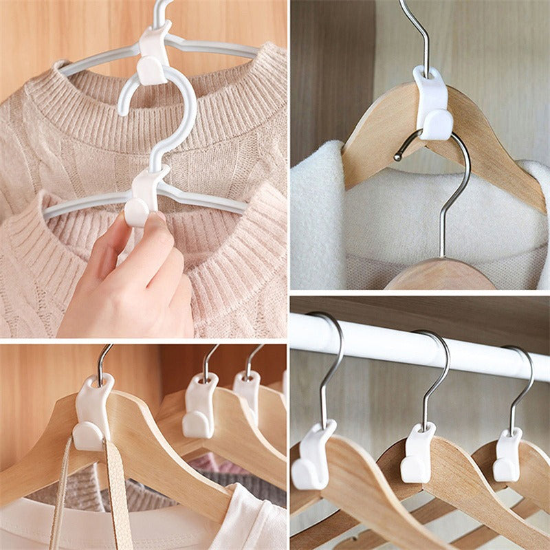 Plastic Clothes Hanger Connector Hooks