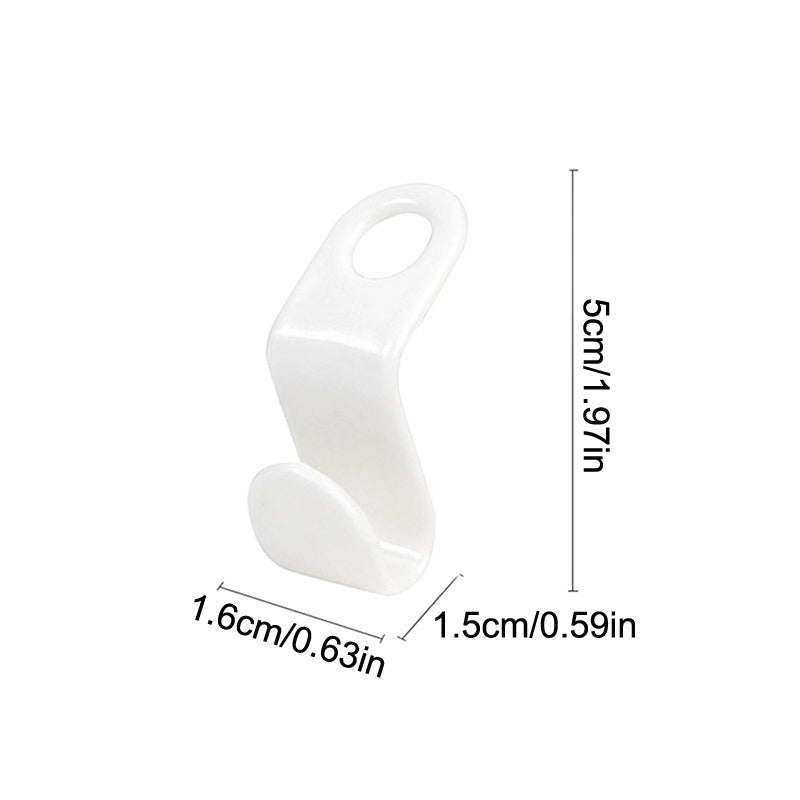 Plastic Clothes Hanger Connector Hooks