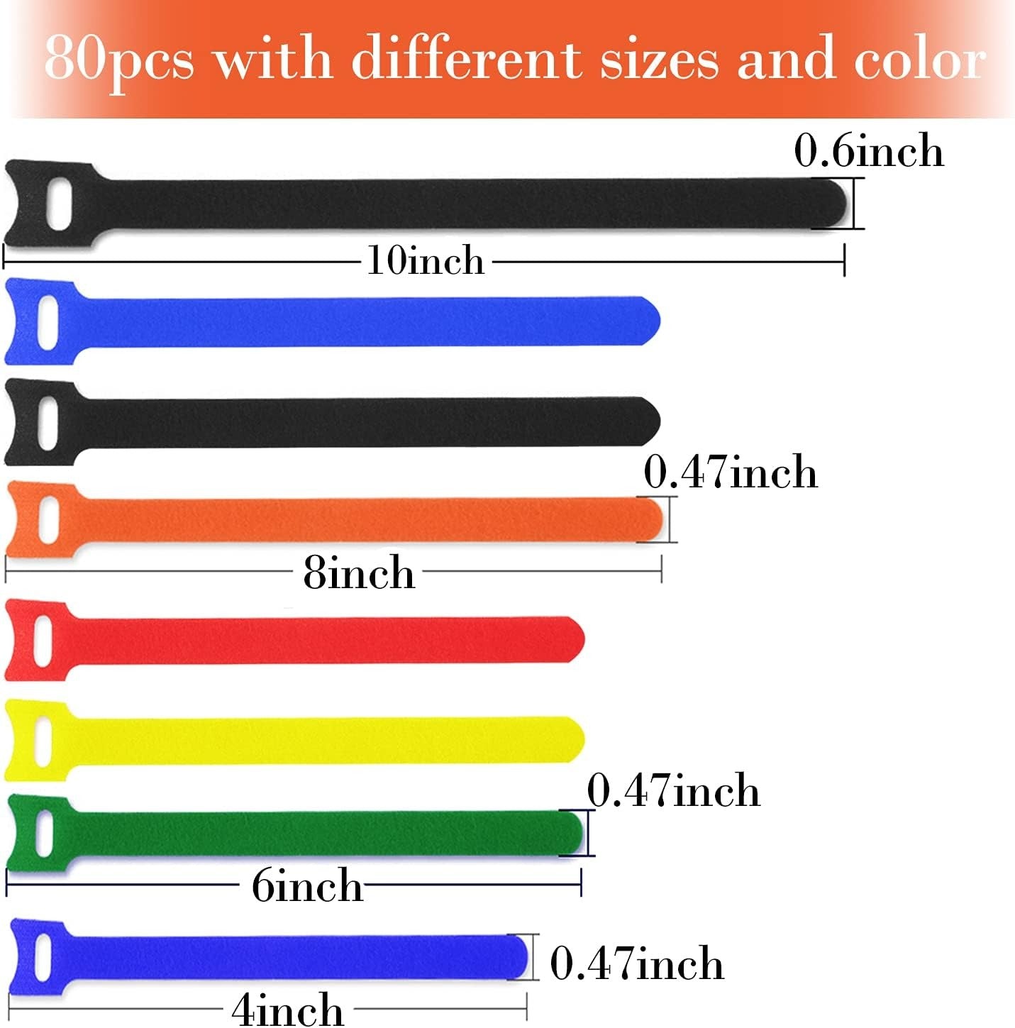 Reusable QuickWrap Cable Ties