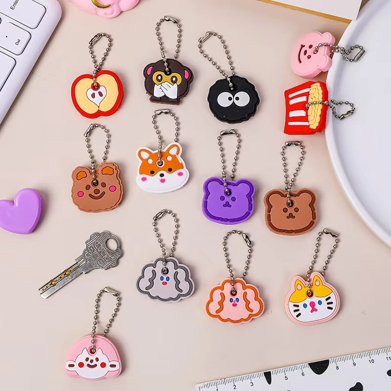 KeyCharm Cute Protective Cap Set