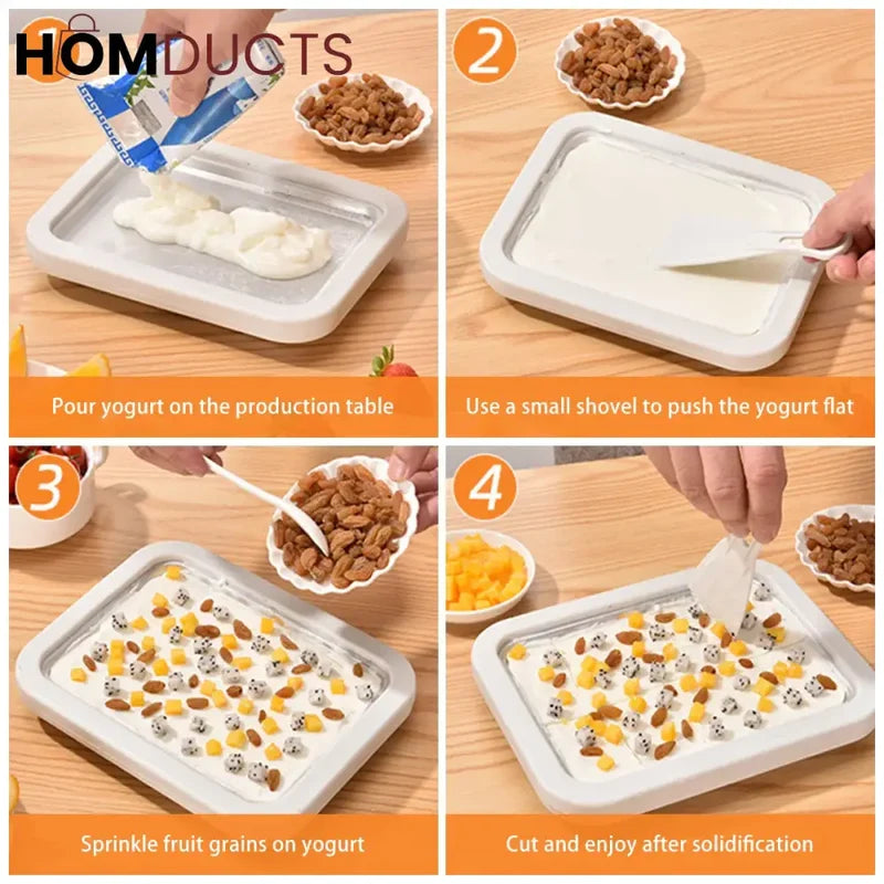 FreezeMagic Roll Ice Cream Maker