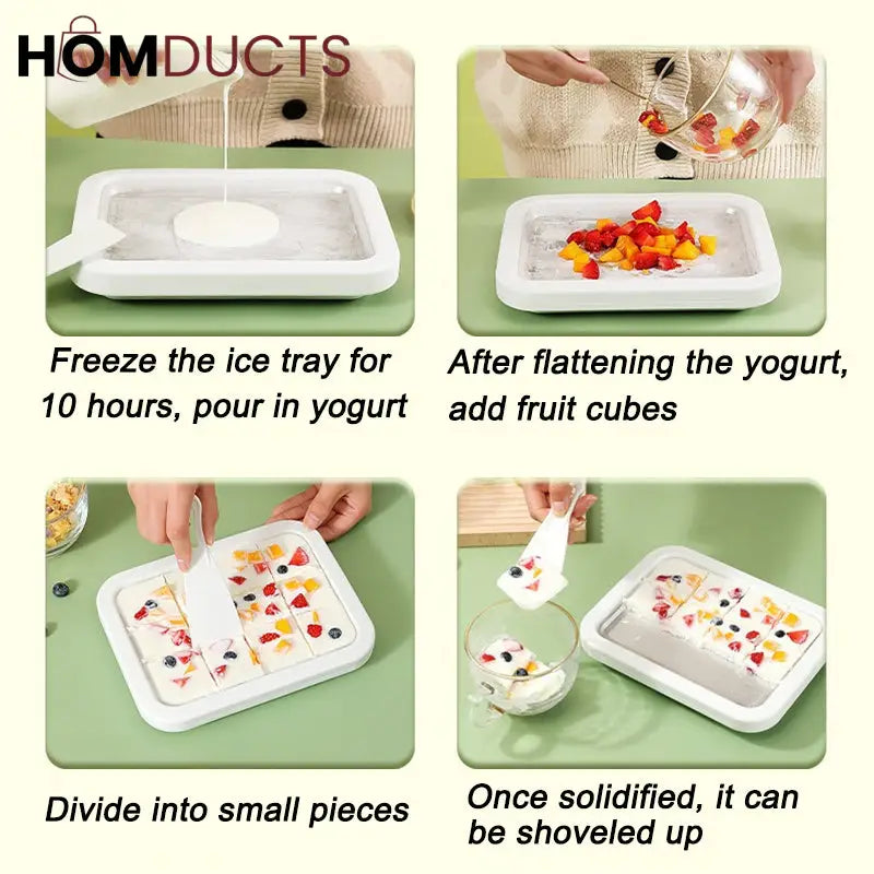FreezeMagic Roll Ice Cream Maker