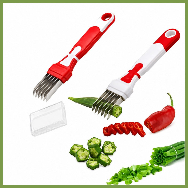 Multi-Blade Quick Vegetable Cutter