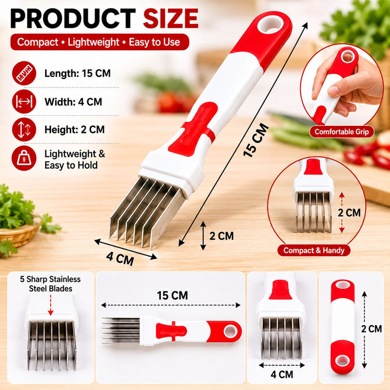 Multi-Blade Quick Vegetable Cutter